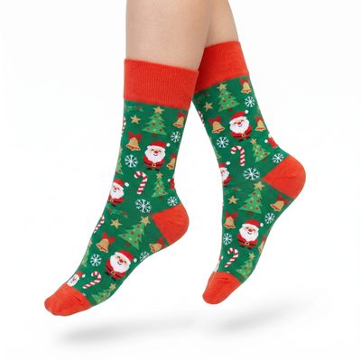 Holiday Themed Crew Socks